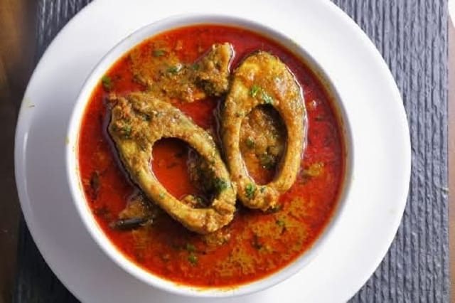 Madras Fish Masala Curry.